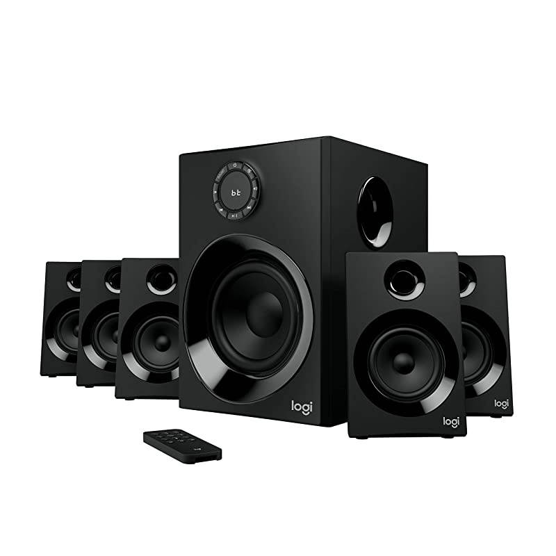 5.1 Surround Sound Speaker System with Bluetooth
