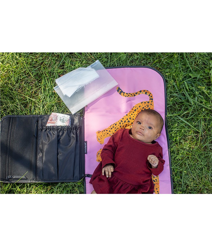 Dockatot Signature Diaper Changer Spotted Print Clutch