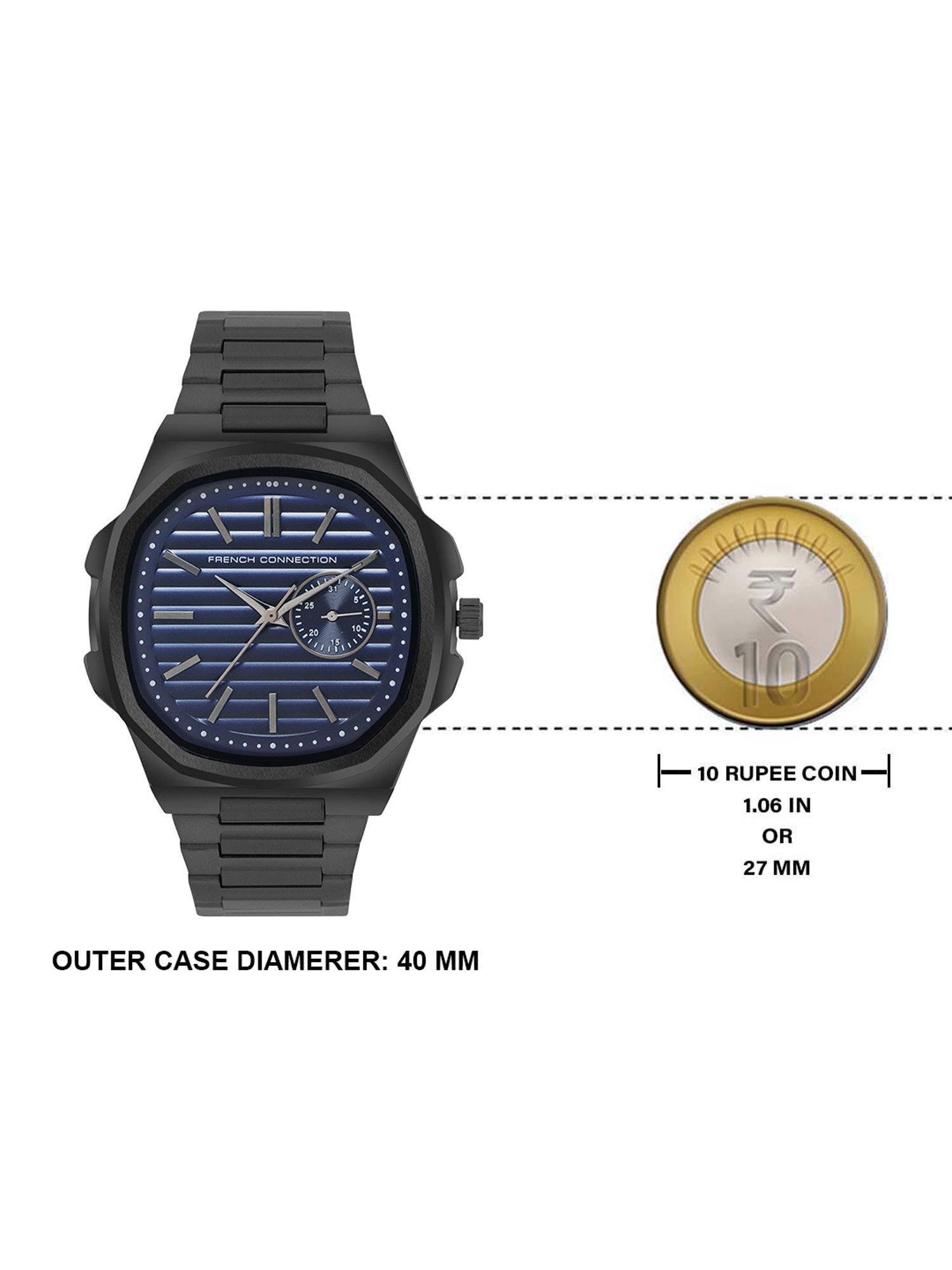 French Connection FCB1BM Analog Watch for Men