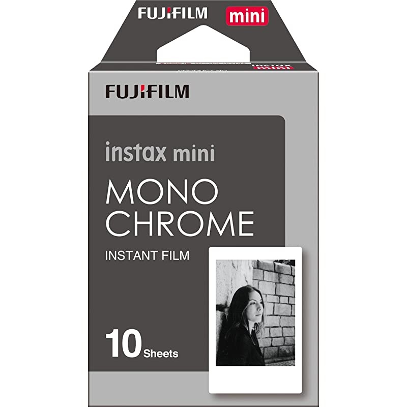 Instax Mini Film Monochrome 2-Pack (20 B&W Exposures)