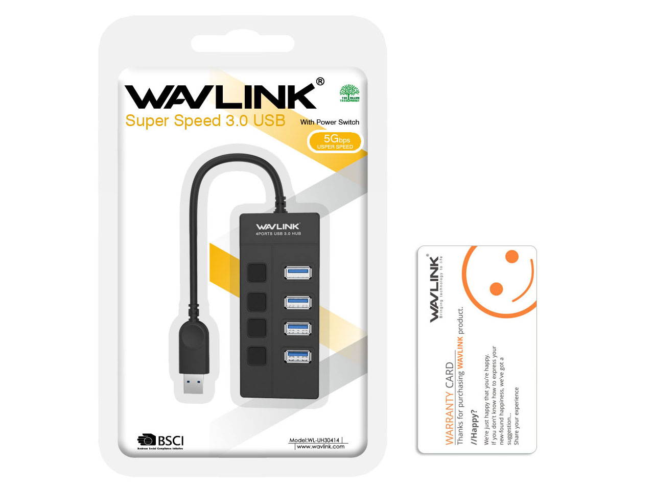 USB 3.0 HUB, USB Hub,4 Port USB 3.0 Hub, USB Hub with Individual Power Switches and LEDs , Super Speed 5Gbps Data Transfer Hub for Mac Laptop Ultrabook and Tablet PC