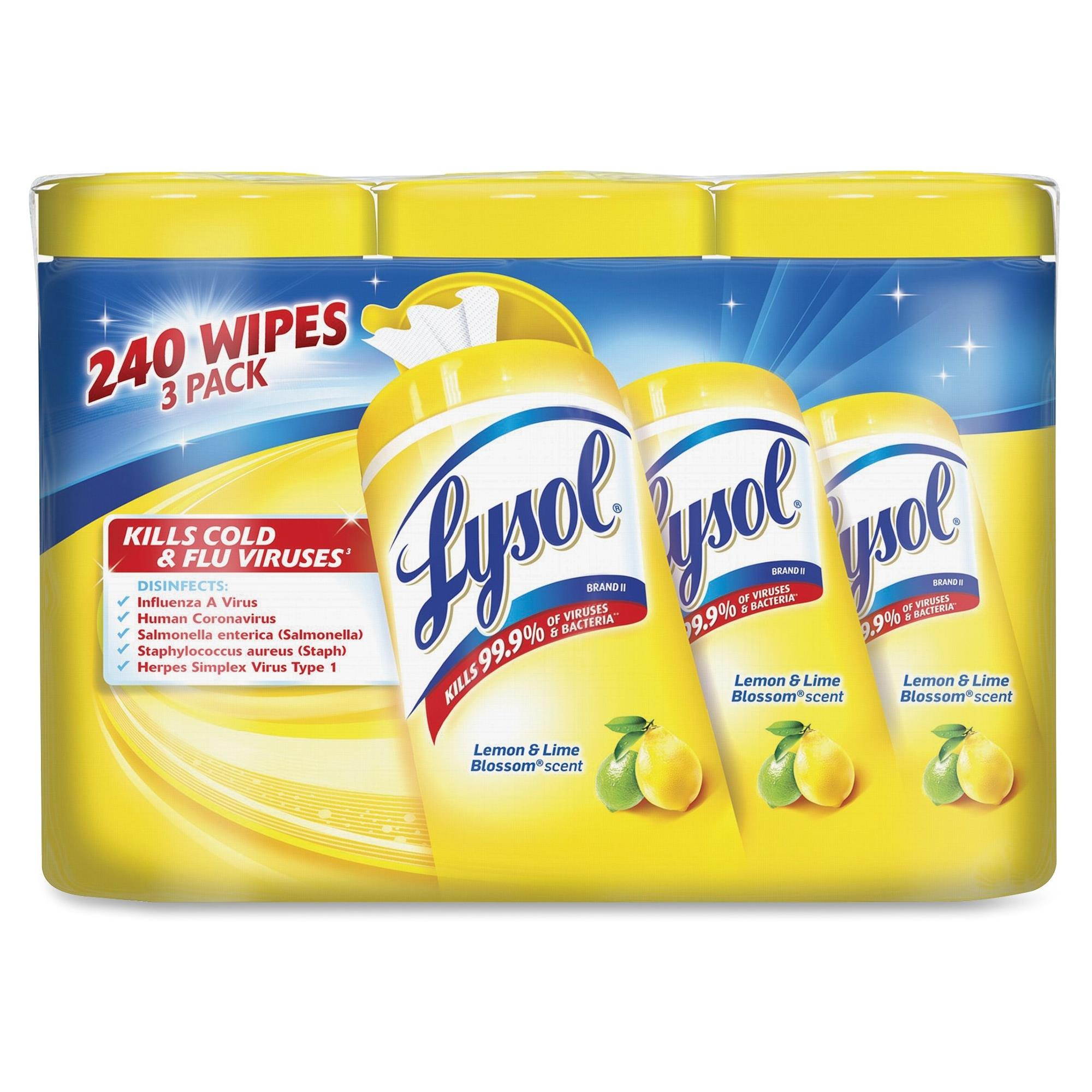 Reckitt Benckiser Lysol Disinfecting Wipes