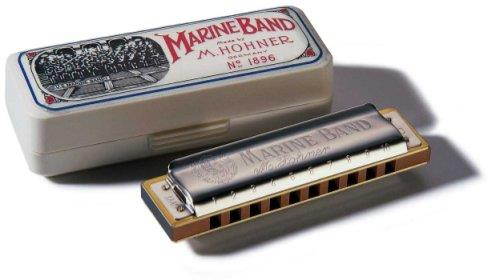 Hohner Marine Band 1896 Classic Harmonica-Key of G