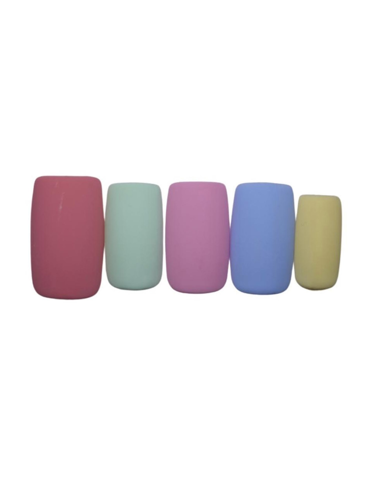 SOEZI Colorful & Confused Reusable Press On Nails - Ready To Wear Kit