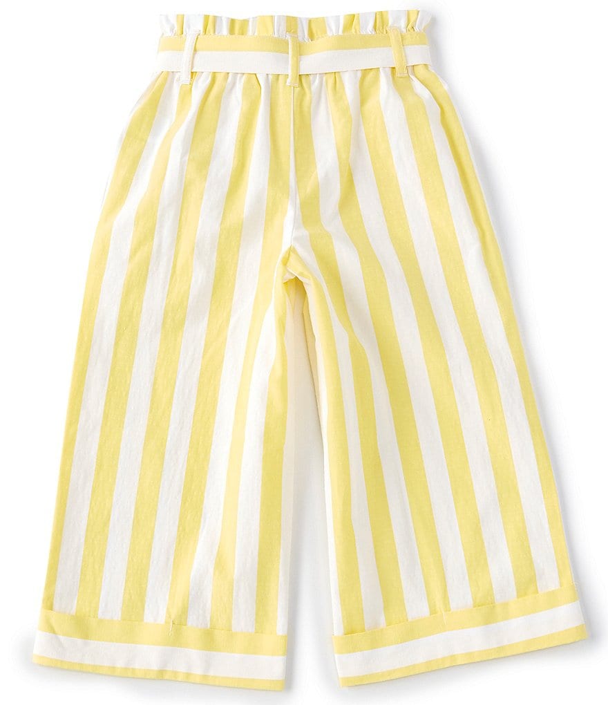 Tea Collection Little Girls 2-6 Sparkle Stripe Capri Leggings