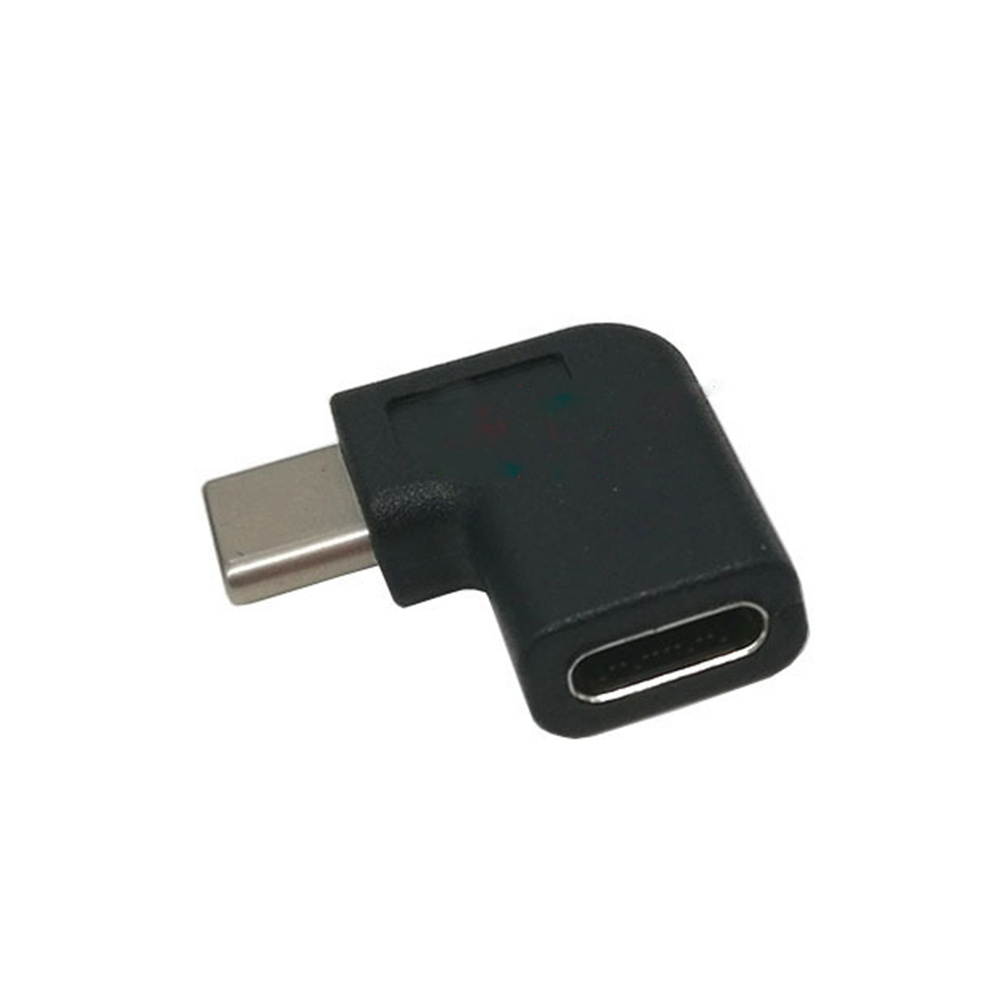 3 Pcs Type-C Adapter USB 3.1 USB C 90 Degree Angle Male to Female Convertor for Laptop Tablet Mobile Phone
