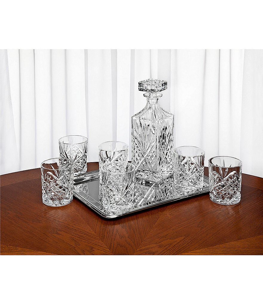Godinger Dublin Crystal 8-Piece Whisky Set