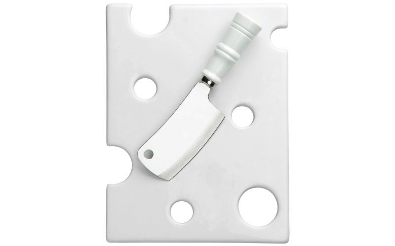 Picnic at Ascot Bamboo Butcher Block  13" x 13"