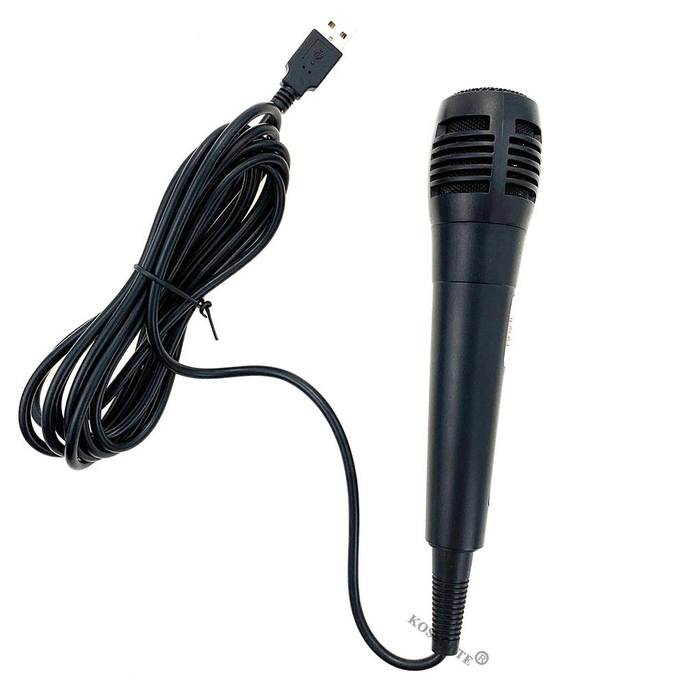Microphone For Nintendo Switch PS4 Xbox PC Computer For PS4 Light Lamp Accessories Condenser Recording Karaoke Mic Microfone USB