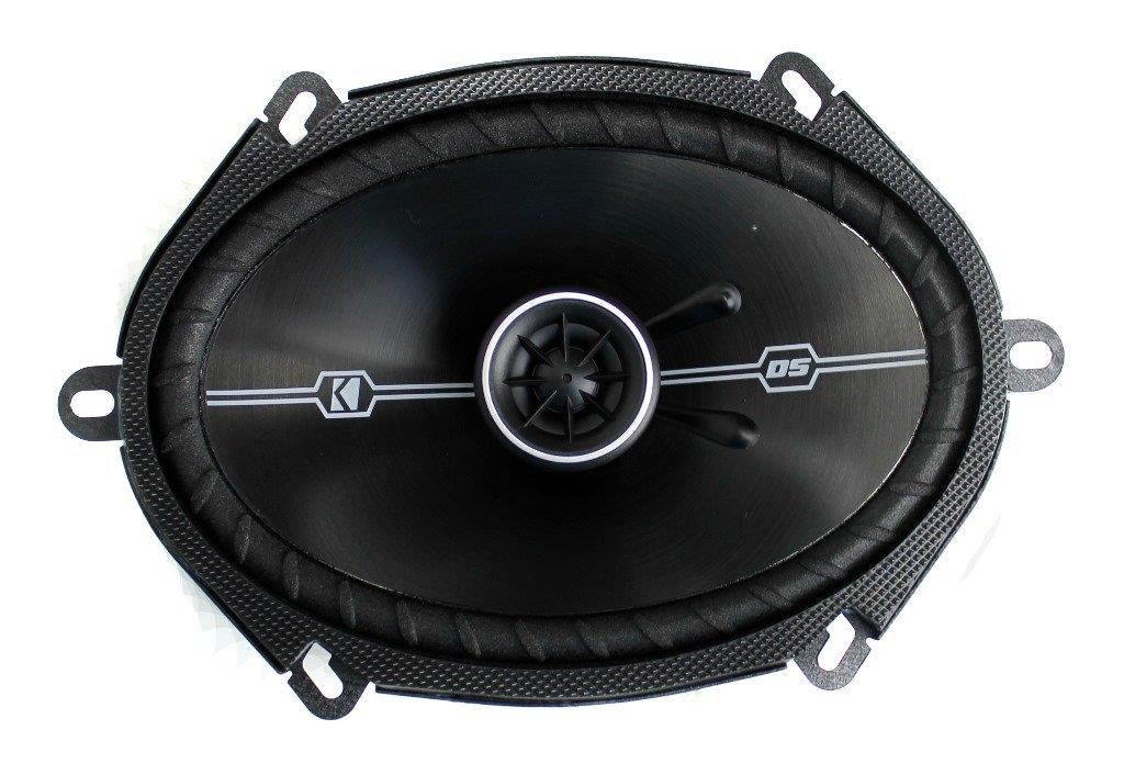 4 Kicker 41DSC684 D-Series 6x8 400 Watt 2-Way 4-Ohm Car Audio Coaxial Speakers