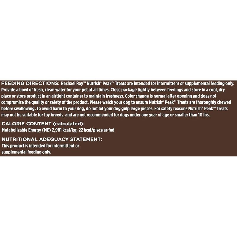 Rachael Ray Nutrish Peak Turkey & Venison Recipe Dog Treats