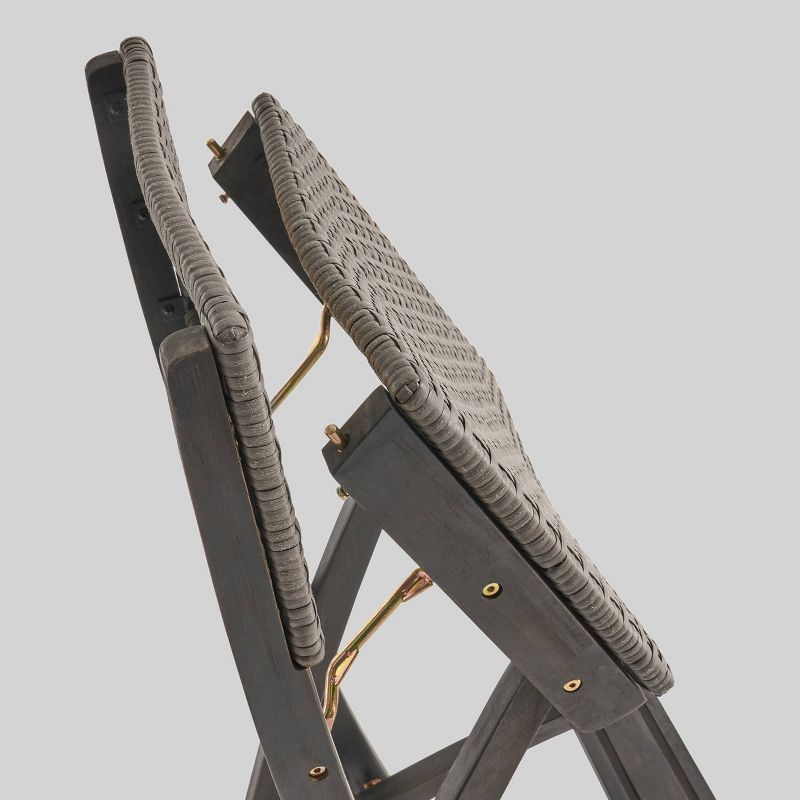 Toranto 3pc All-Weather Wicker Bar Island Set - Brown - Christopher Knight Home