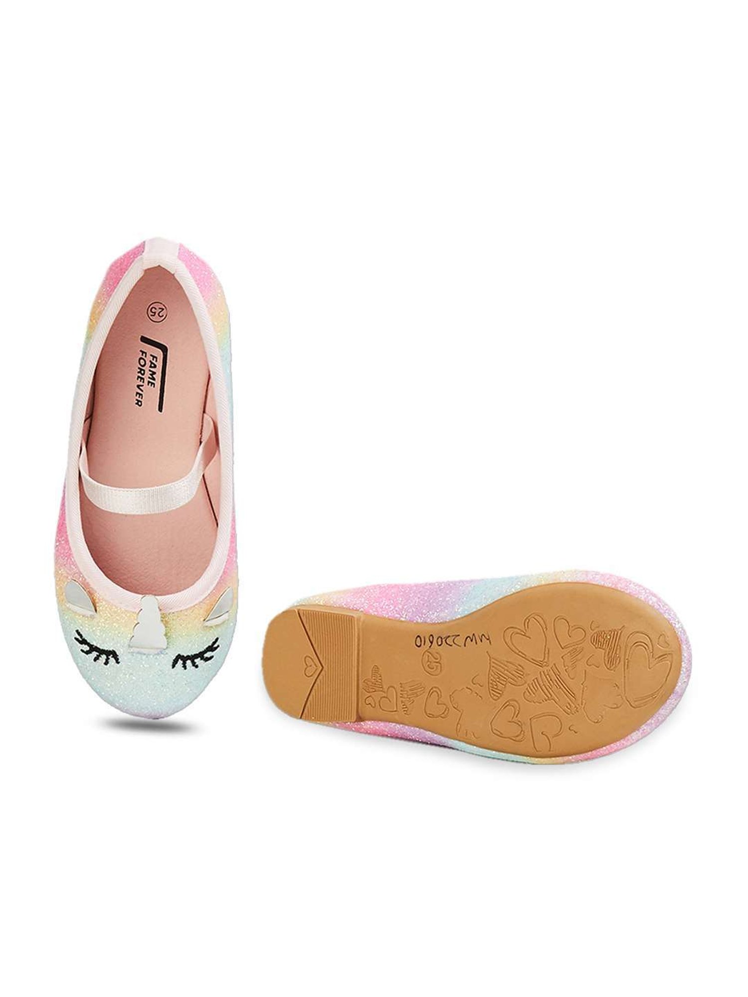 Fame Forever by Lifestyle Kids Multicolor Mary Jane Shoes