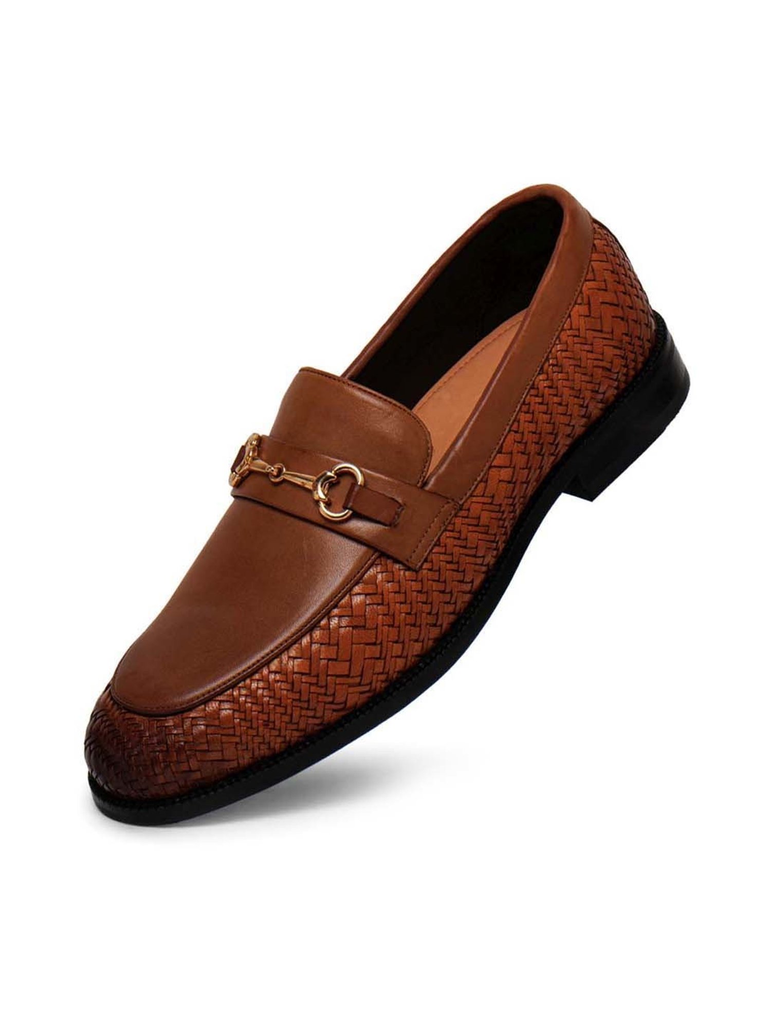 Ezok Men's Tan Casual Loafers