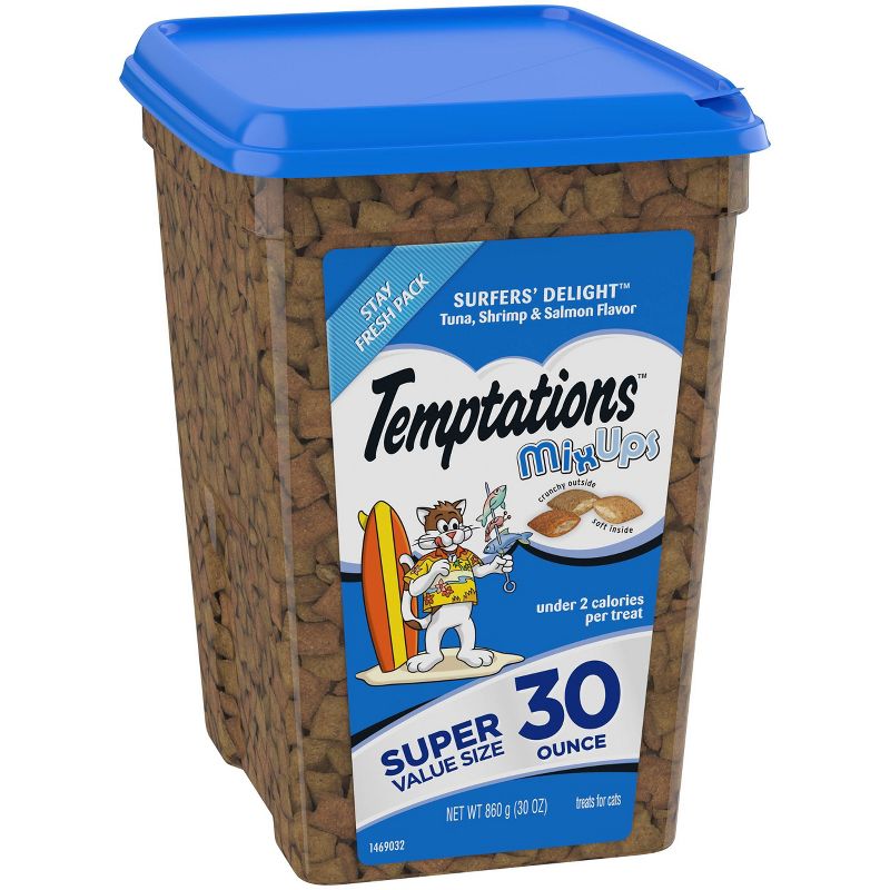 Temptations Surfer's Delight Cat Treats - 30oz