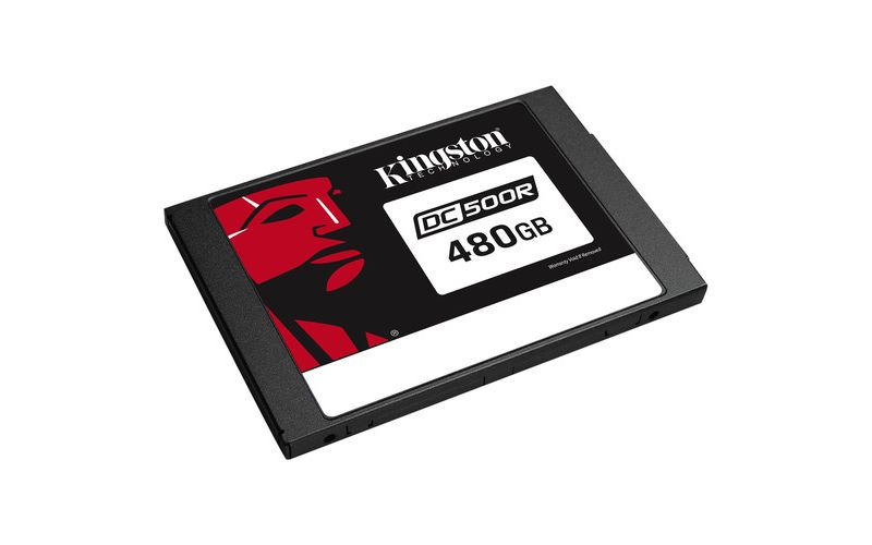 Kingston Enterprise SSD DC500R (Read-Centric) 480GB - 555 MB/s Maximum Read Transfer Rate - 256-bit Encryption Standard - 5 Year Warranty