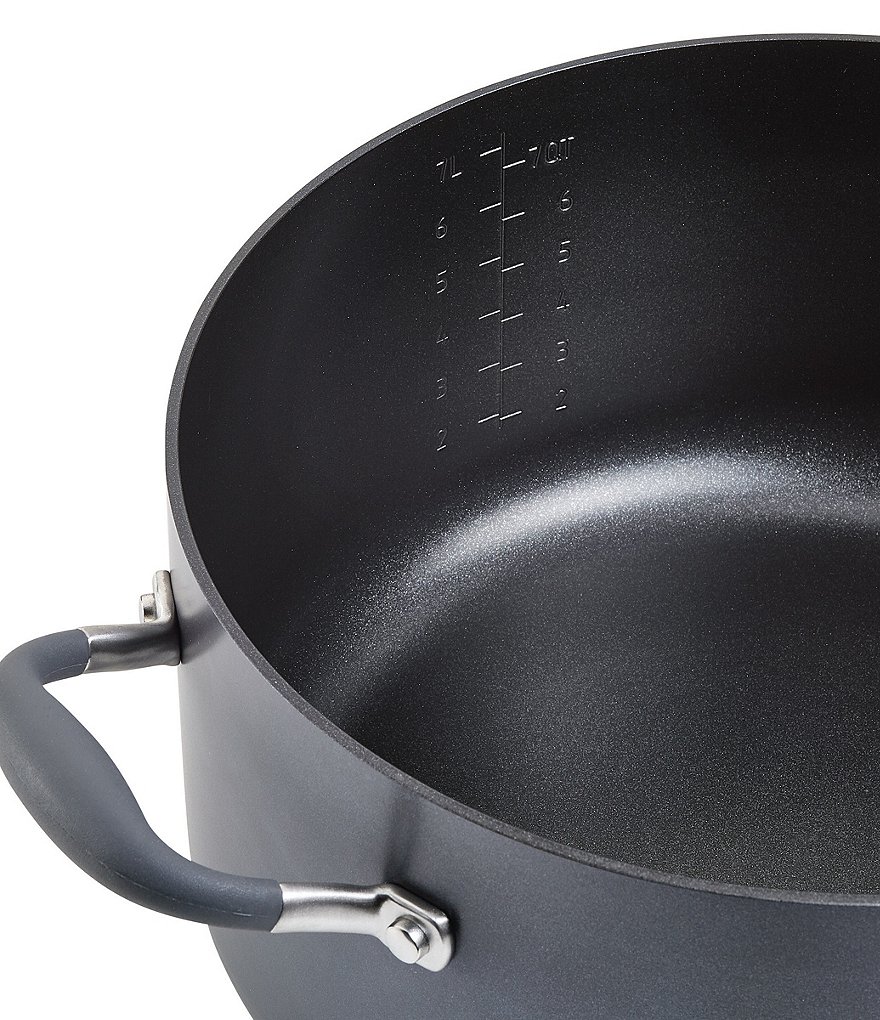 Anolon Advanced Home Hard-Anodized Nonstick Wide Stockpot with Multi-Function Insert