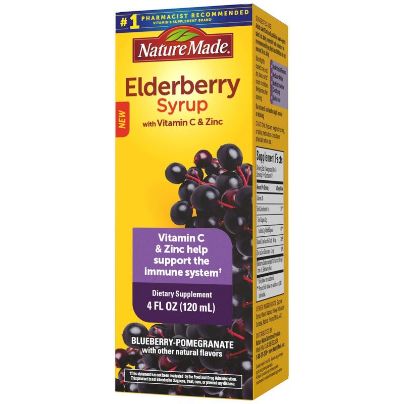 Nature Made Elderberry Syrup - 4 fl oz