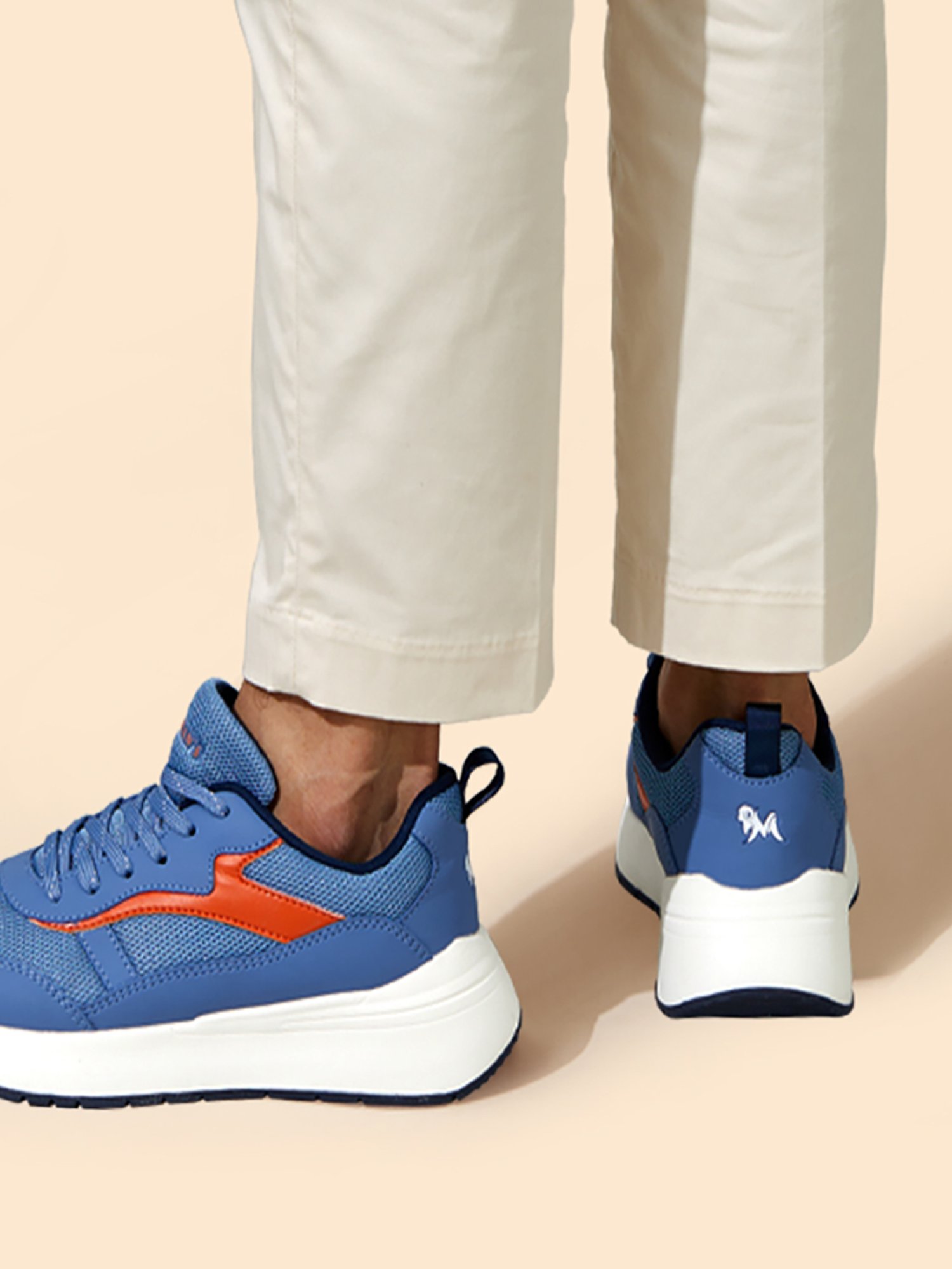 Neemans Men's Cosmo Navy Running Shoes