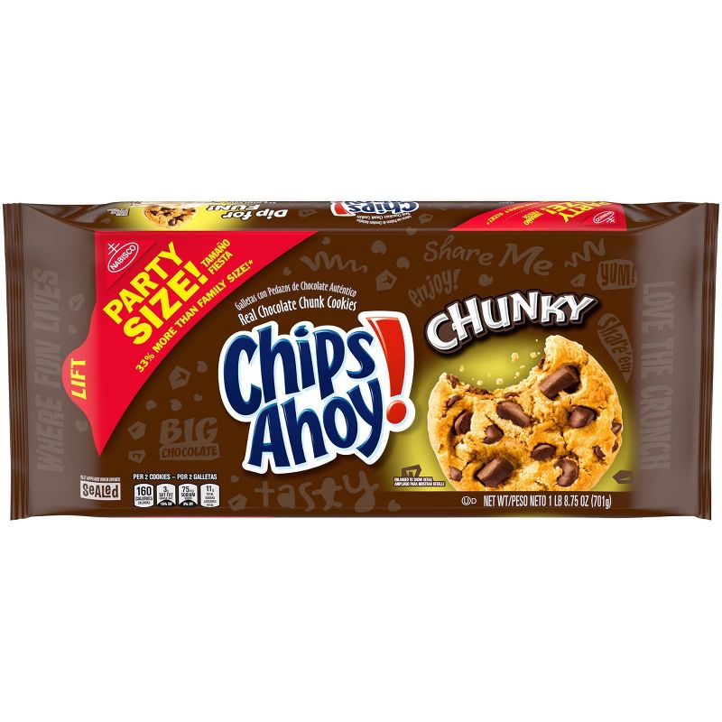 Chips Ahoy! Chunky Party Size - 24.75oz