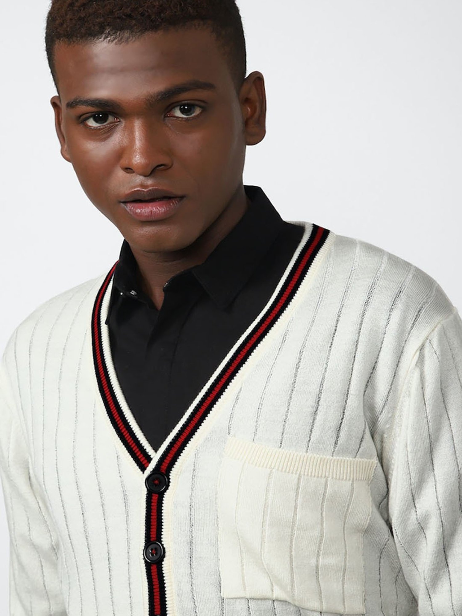 Forever 21 Cream Regular fit Sweater