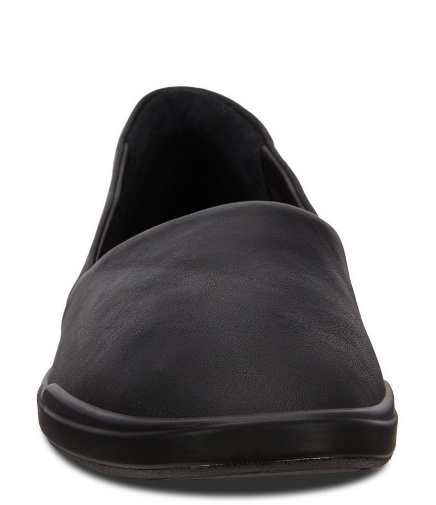 ECCO Simpil Leather Slip On Sneakers