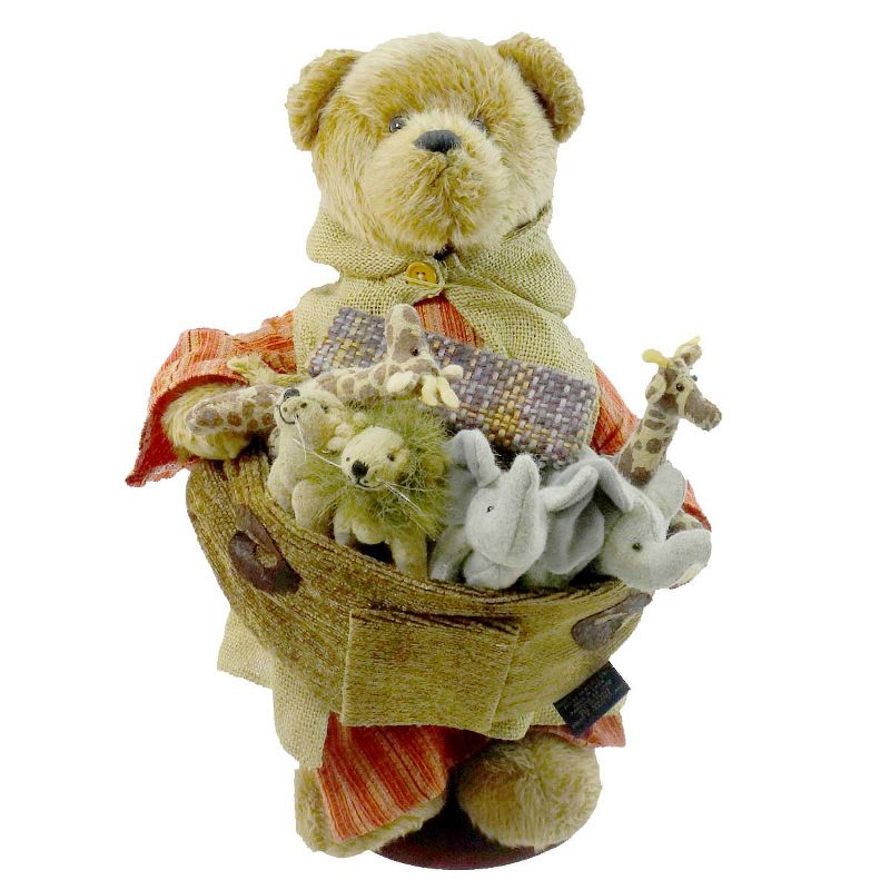 Boyds Bears Plush 16.0" Mr Noah And Friends Limited Ed Animals Teddy Bear  -  Decorative Figurines