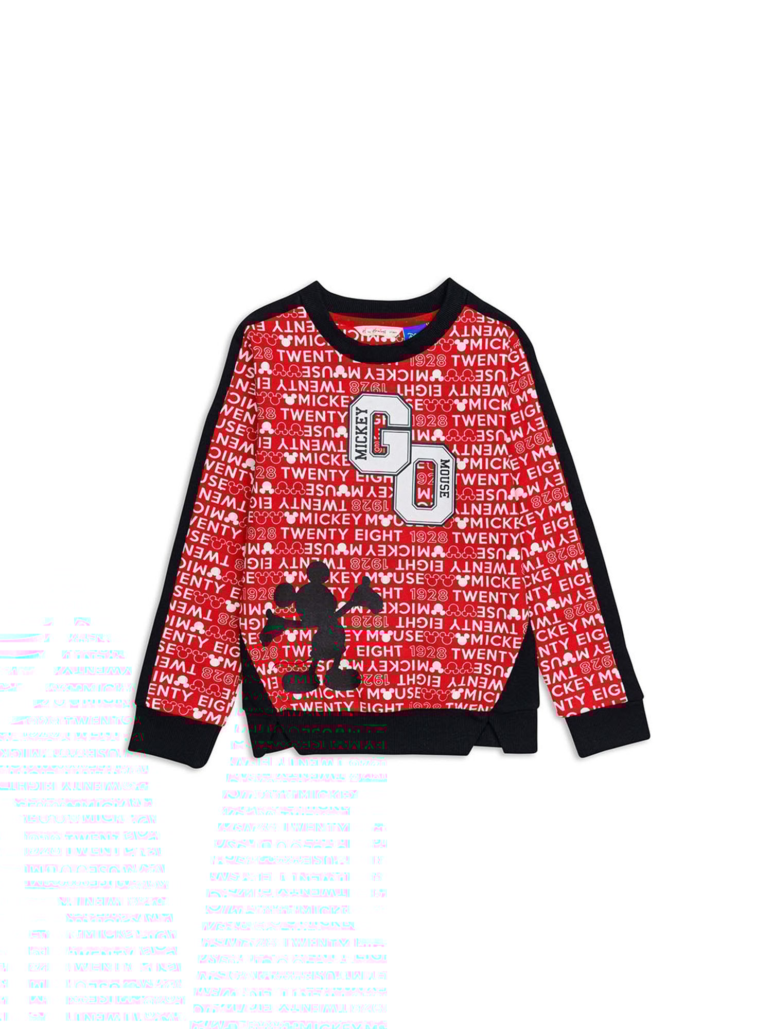 H by Hamleys Boys Red Printed Full Sleeves Sweatshirt