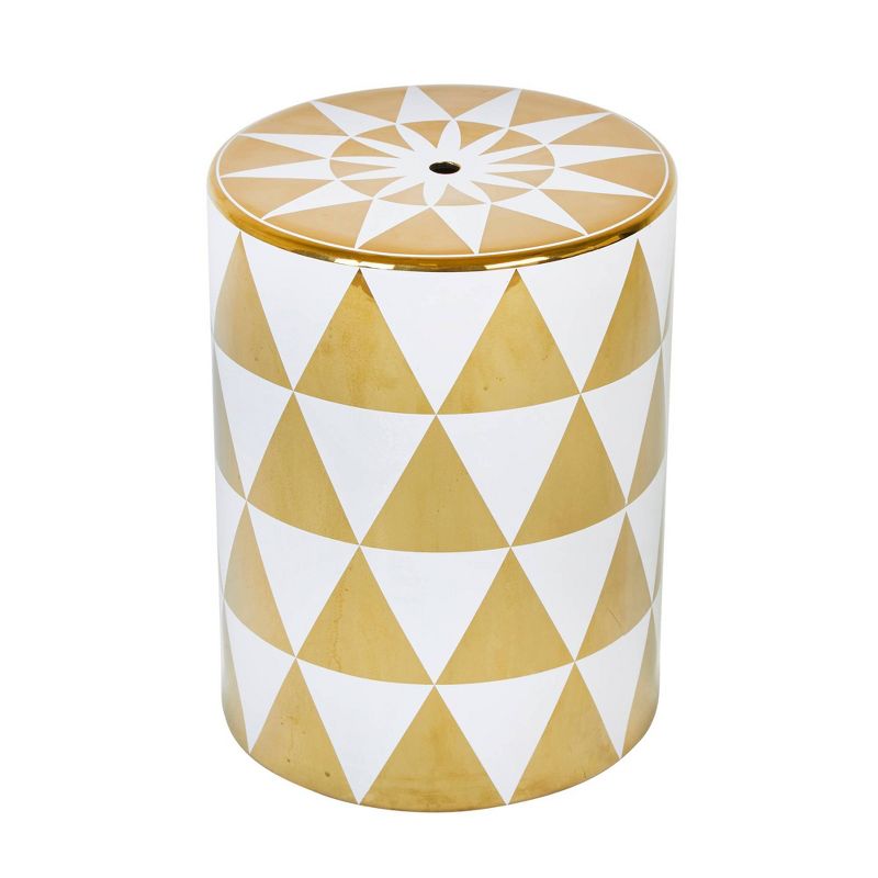 Fiber Clay Patio Garden Stool - Olivia & May