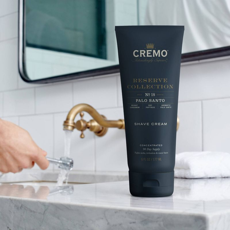 Cremo Palo Santo Reserve Collection Shave Cream - 6oz