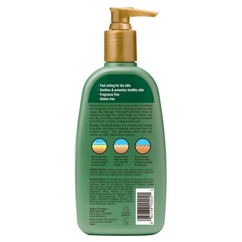 ShiKai Borage Therapy Body Lotion - Original - 8 fl oz