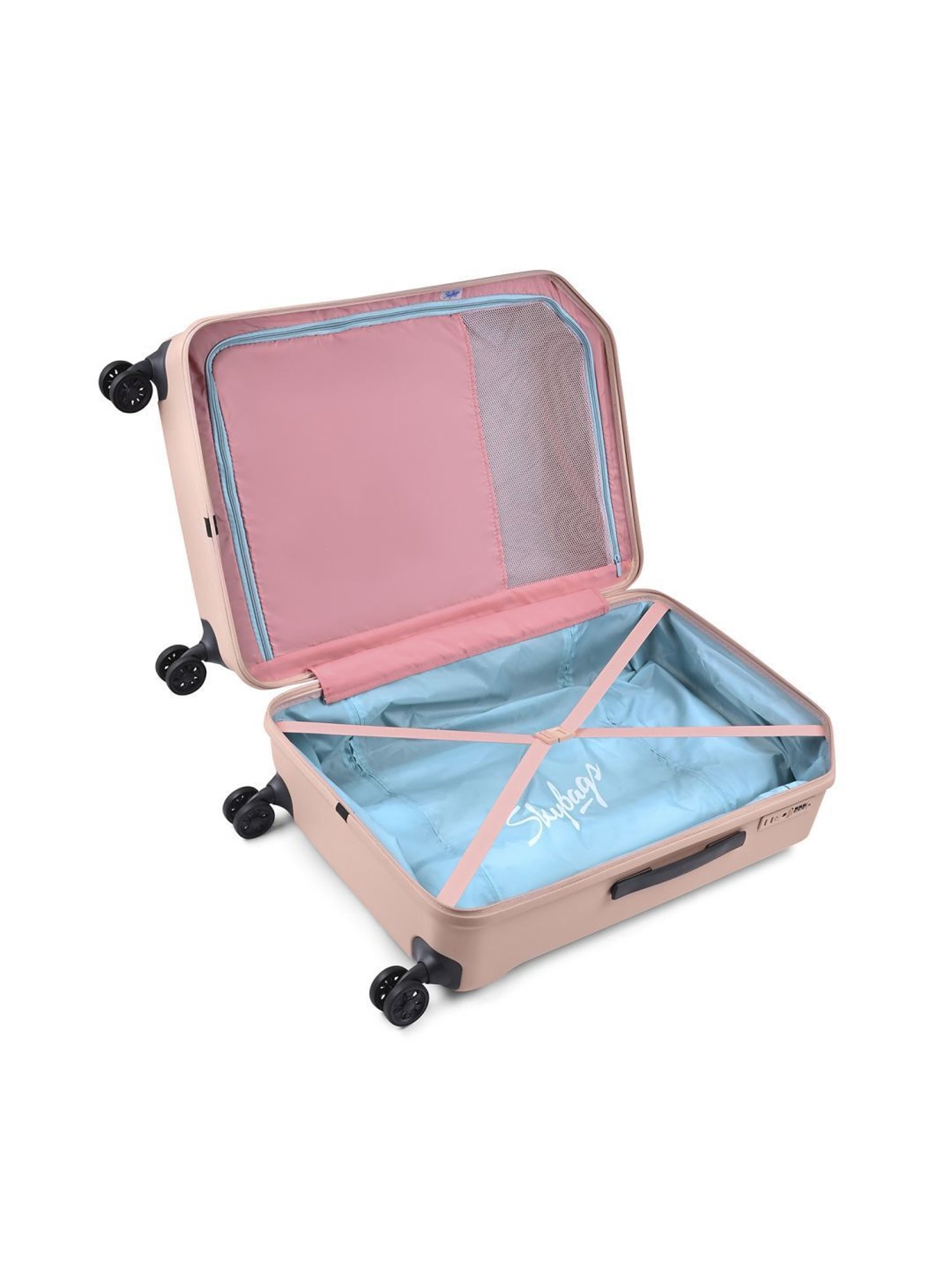 Skybags Jerrycan Coral Textured Hard Large Trolley Bag - 32 cm
