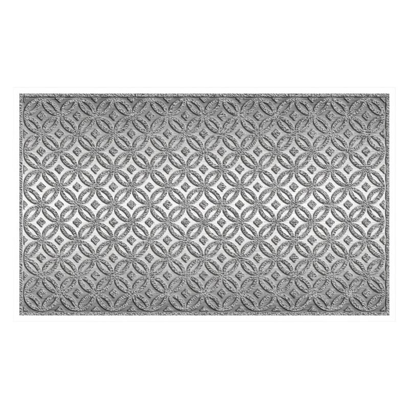 1'6"x2'6" Micro Loop Impressions Doormat Gray - Mohawk
