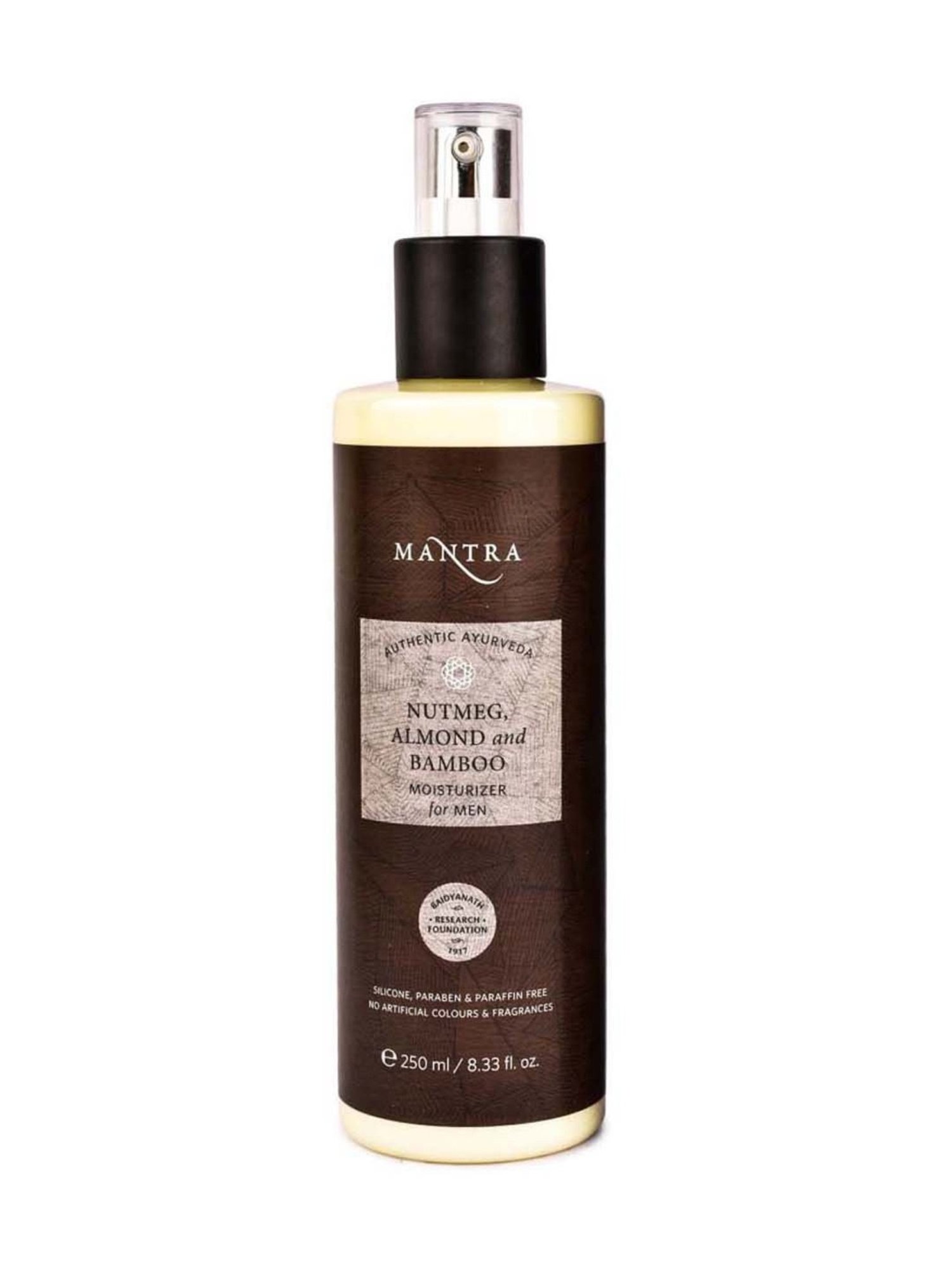 Mantra Herbal Nutmeg, Almond and Bamboo Moisturizer for Men - 250 ml
