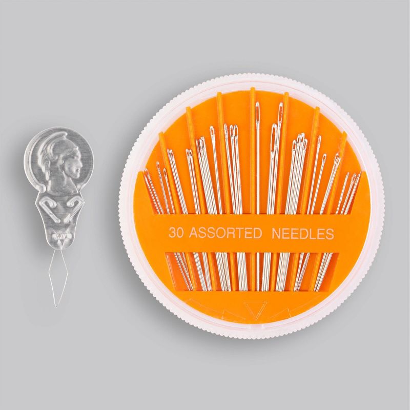 Lacis Verna Beadle Needle W/Crook 7.5"-1mm