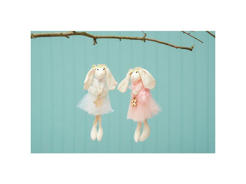 C&F Home Bunny Girls Easter Ornament, A/3
