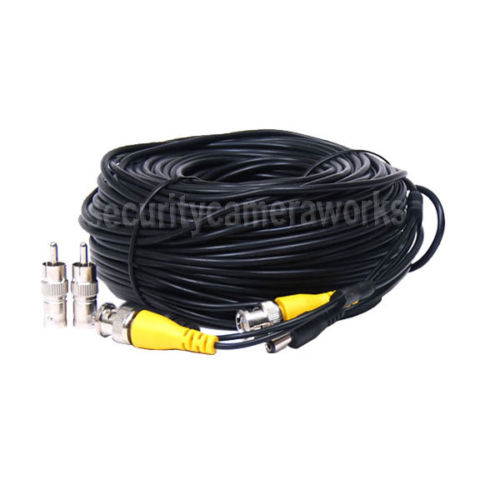 150ft CCTV DVR Surveillance Security Camera Extension BNC Video Power Cable B7V