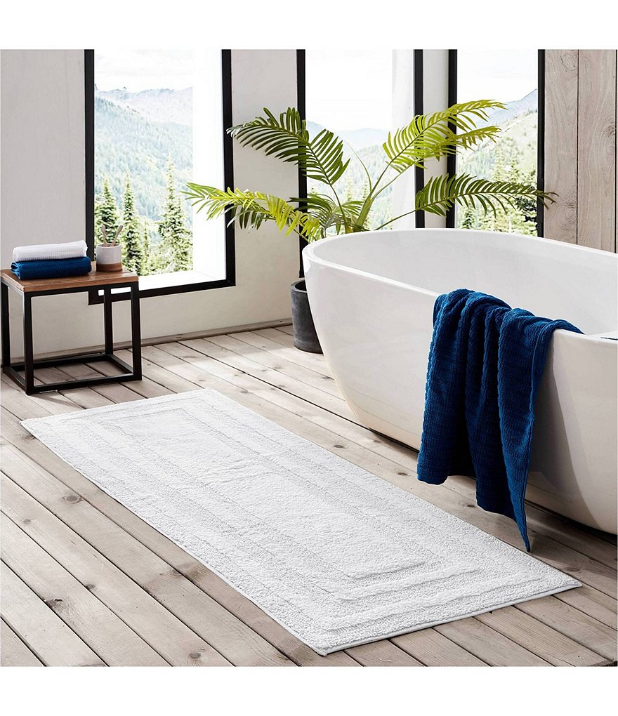 Eddie Bauer Logan Tufted Cotton Bath Runner Rug