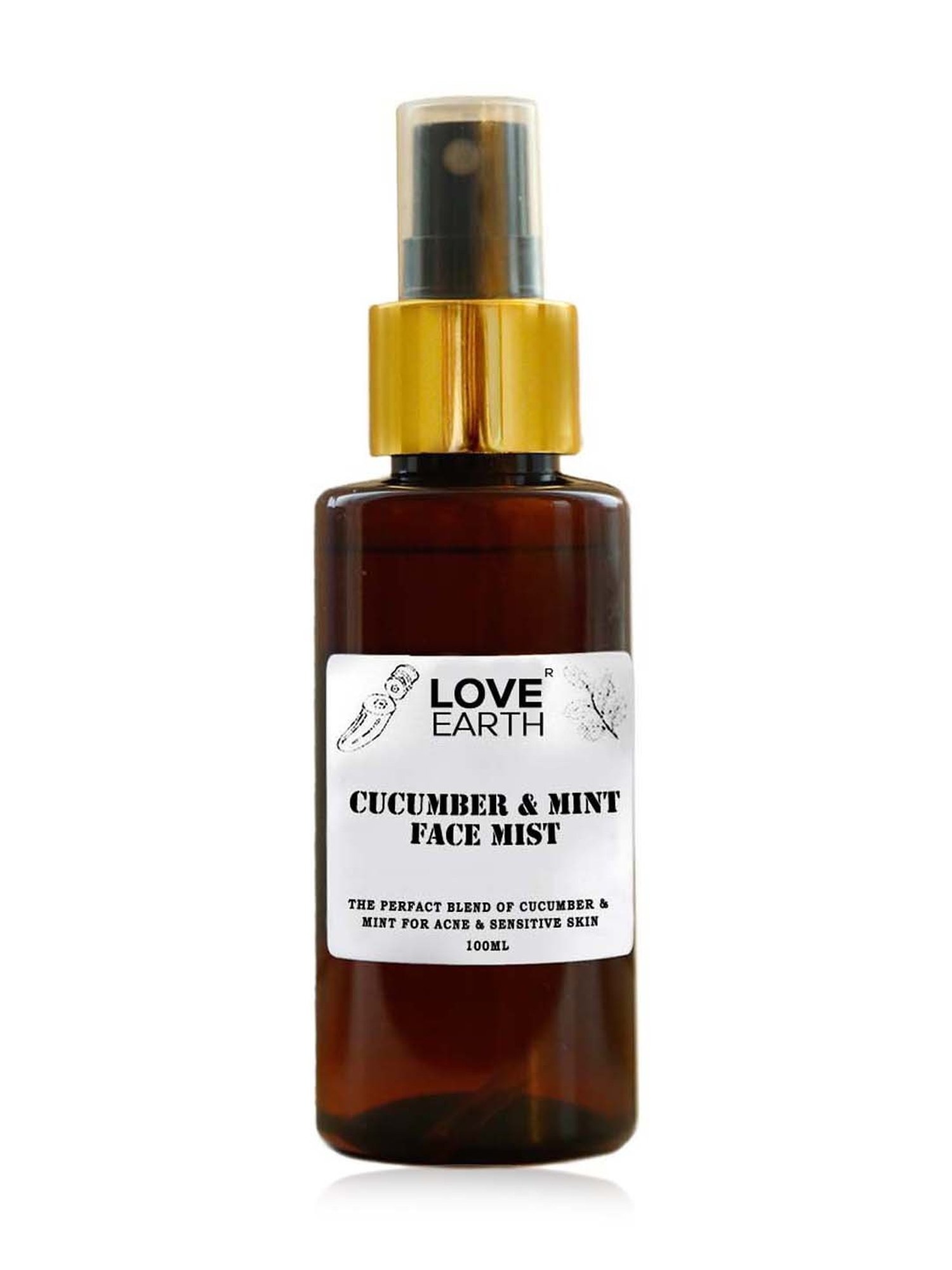 Love Earth Cucumber Mint Face Mist - 100 ml