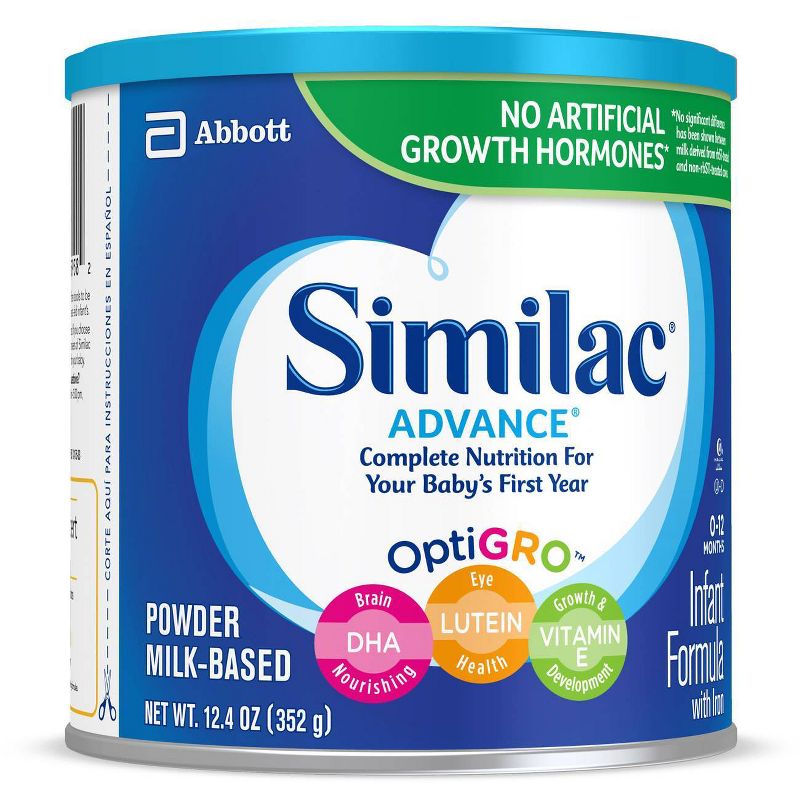 Similac Advance Infant Formula with Iron Powder - 12.4oz