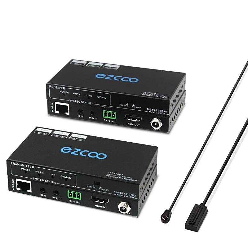 Extender 4K 60Hz 420 HDR CEC BiDirectional IR PoE RS232230ft 1080P130ft 4K by Cat5e Cat6 No lag Extender Over Cat6 RJ451080P D Vision HDCP22Firmware UpgradeSlim Mini EX70P