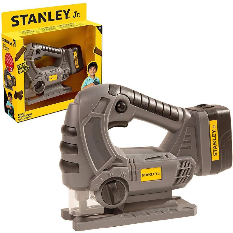 Red Tool Box Stanley Jr. Battery Operated Toy Jigsaw