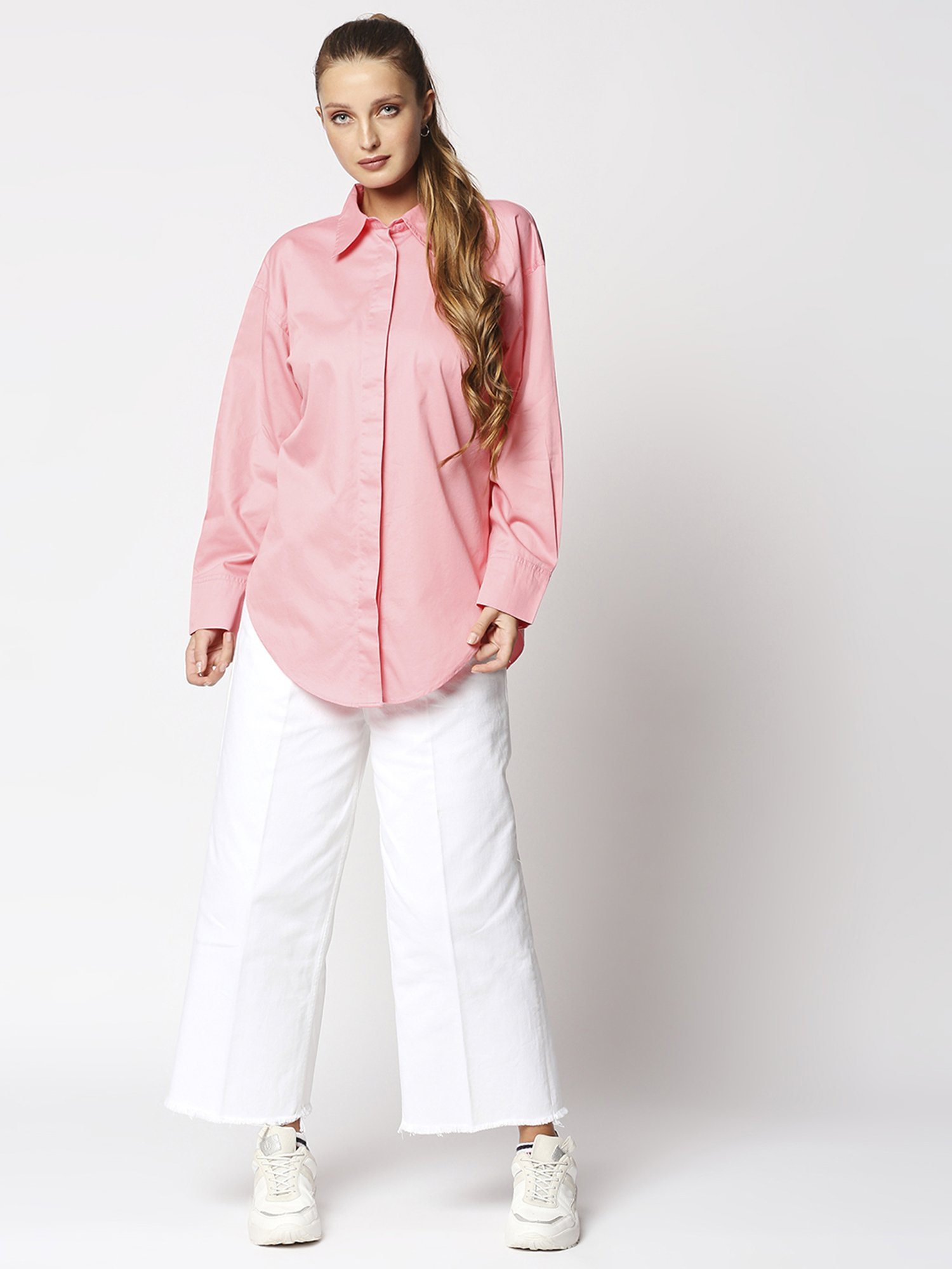 Remanika Pink Pure Cotton Shirt