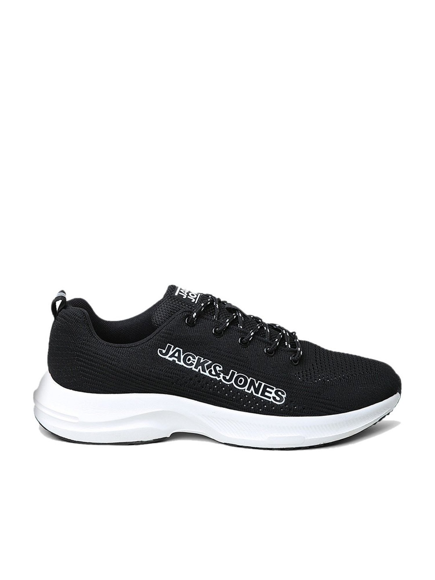 Jack & Jones Men's Black Casual Sneakers