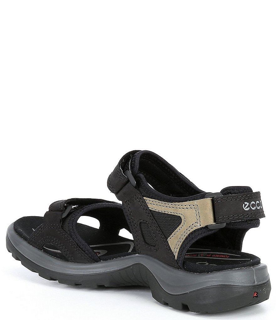 ECCO Yucatan Adjustable Strap Leather Sandals