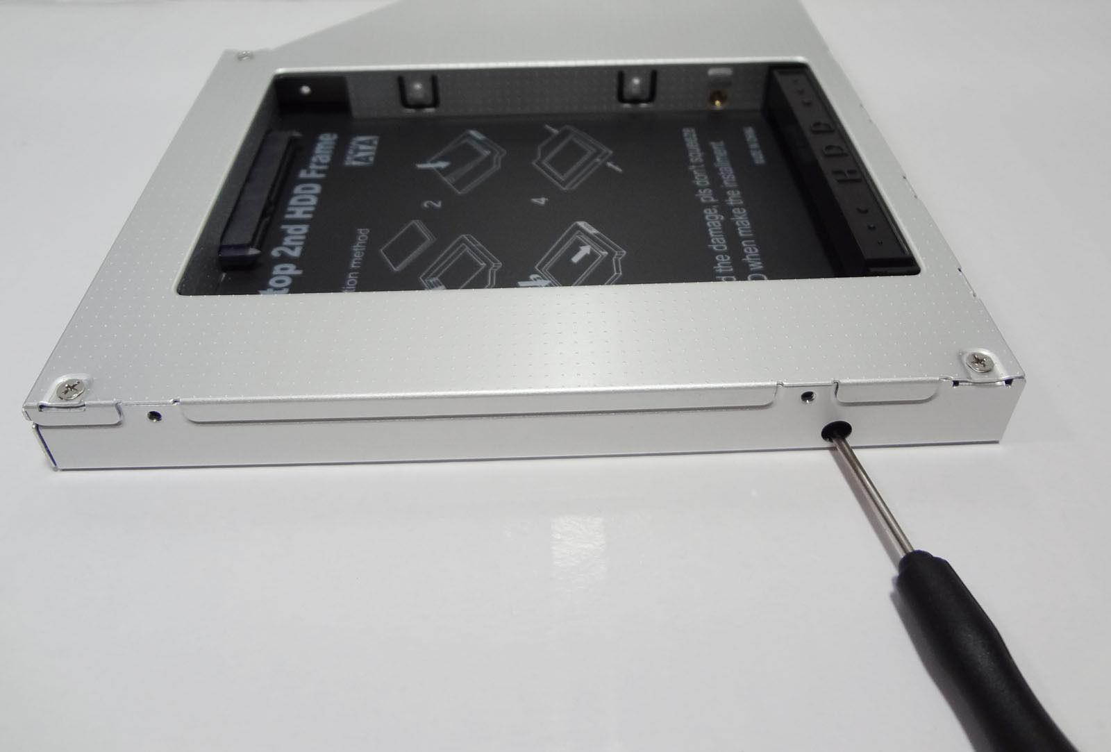 2nd Hard Drive HDD/SSD Caddy For HP EliteBook 8470p 8570p 8770p