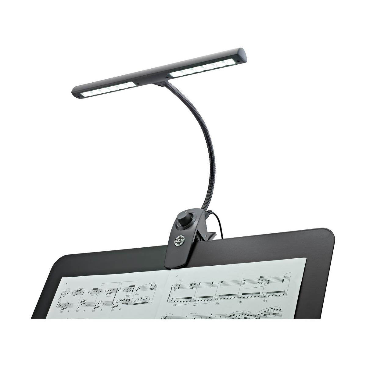 K&M Music Stand Light with Dimmer #12295.098.55