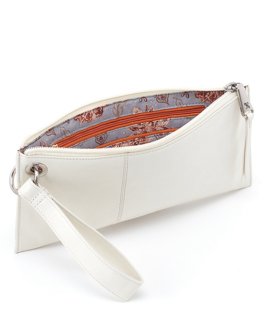 HOBO Vida Top-Grain Leather Zip Wristlet