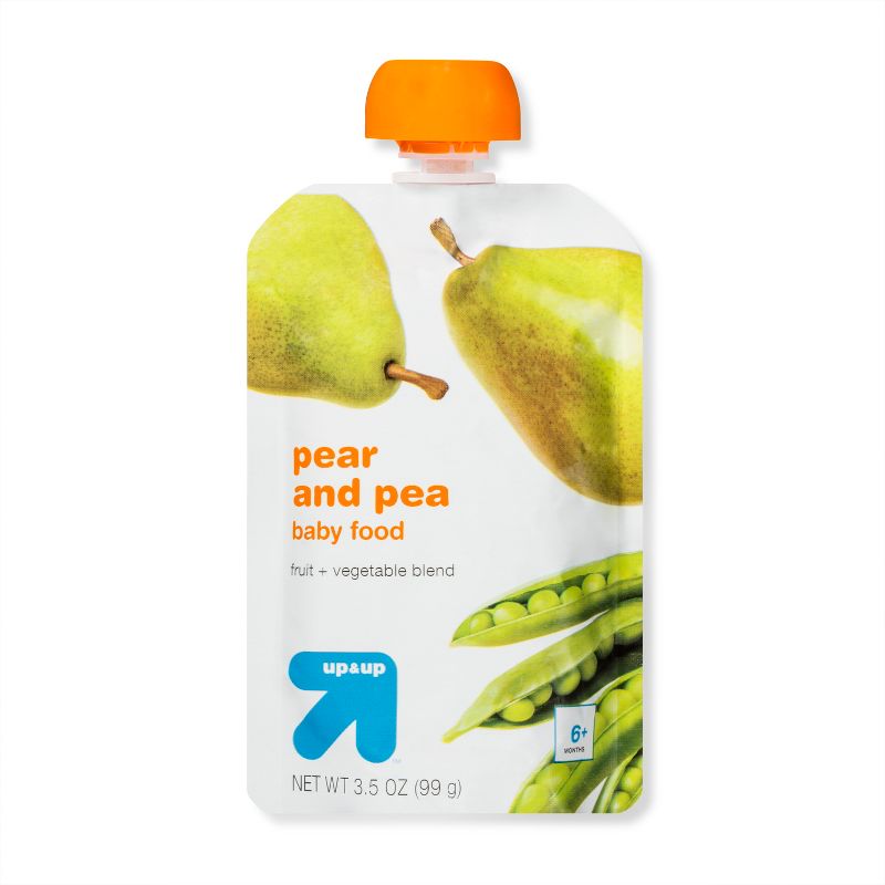 Pear and Pea Baby Food - 3.5oz - up & up™