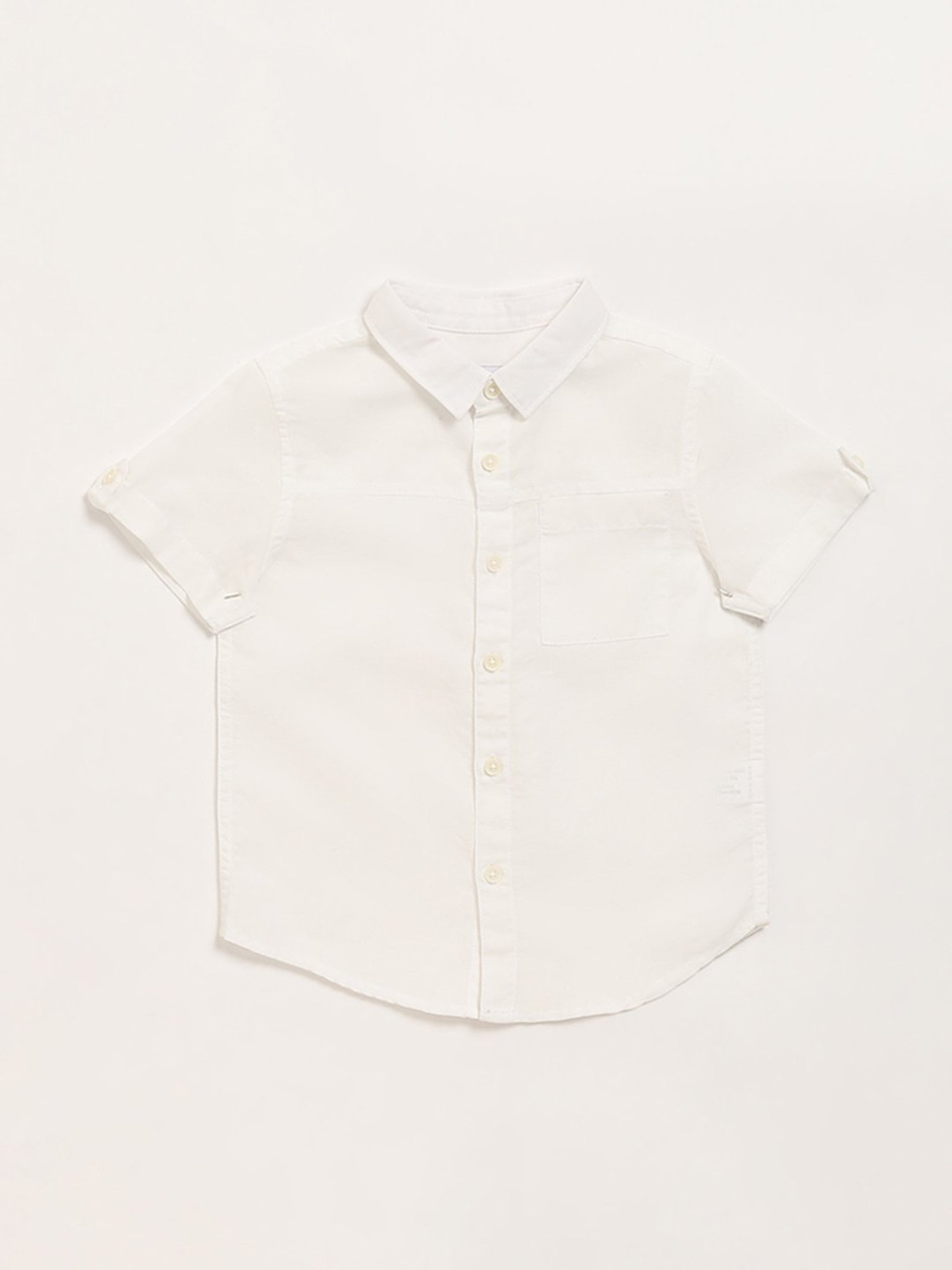 HOP Kids by Westside Plain White Shirt